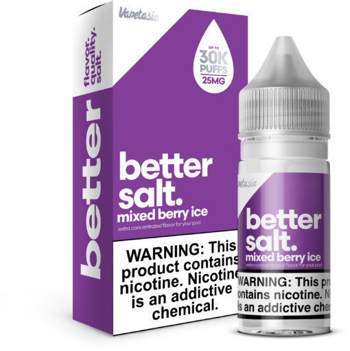 better salt mixed berry ice eJuice