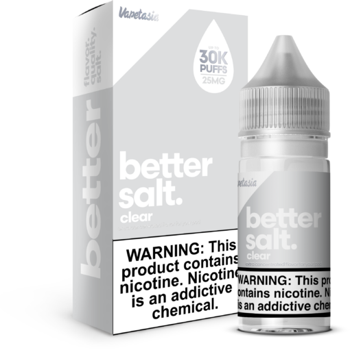 better salt clear eJuice