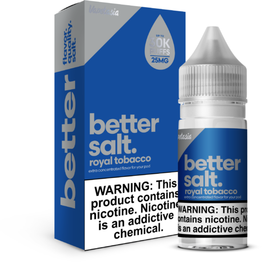 better salt royal tobacco eJuice