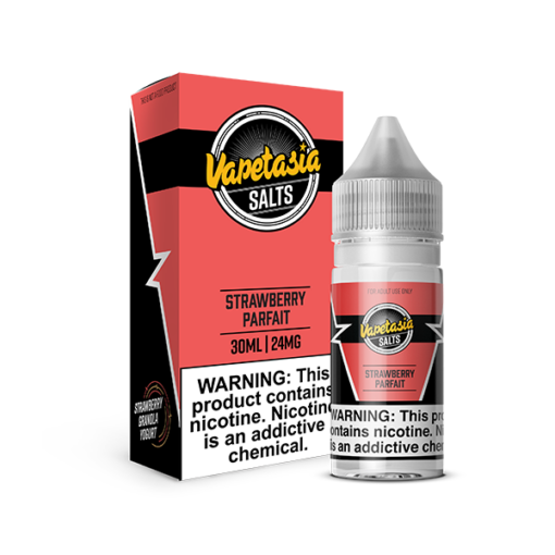 Vapetasia Salt Strawberry Parfait eJuice