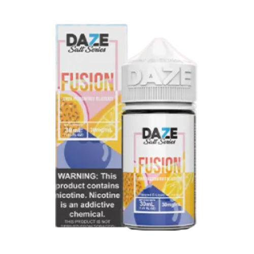 7 Daze Fusion Salts - Lemon Passionfruit Blueberry