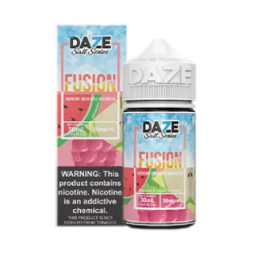 7 Daze Fusion Salts - Raspberry Green Apple Watermelon ICED