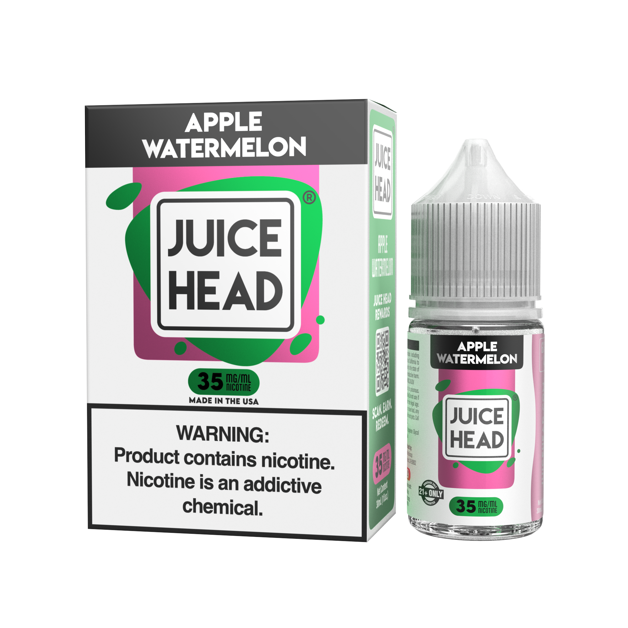Juice Head Salt Apple Watermelon eJuice