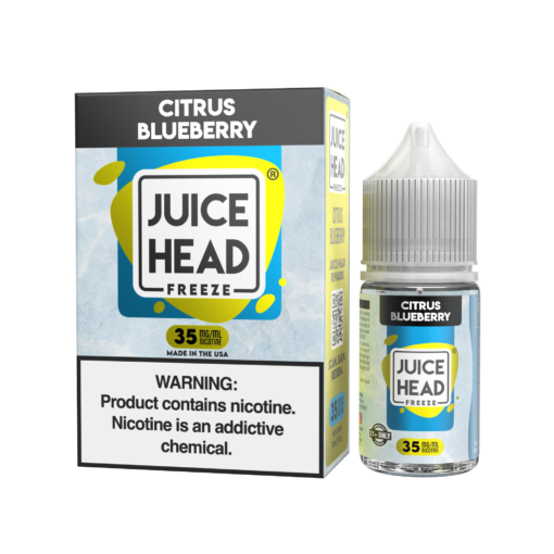 Juice Head Freeze Salt Citrus Blueberry eJuice