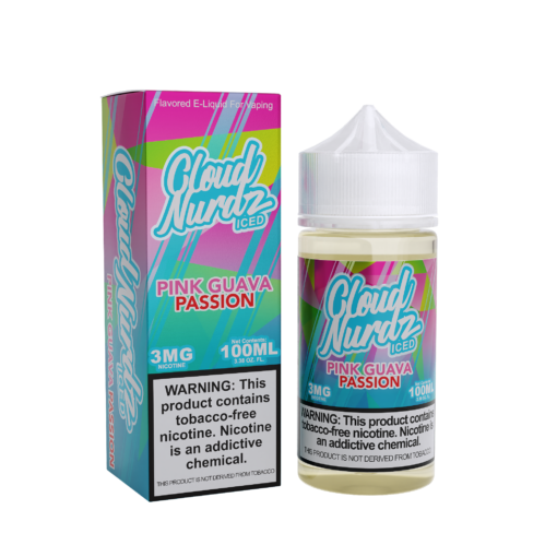 Cloud Nurdz Iced Pink Guava eJuice