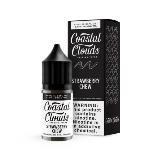 Coastal Clouds Salt Strawberry Chew eJuice