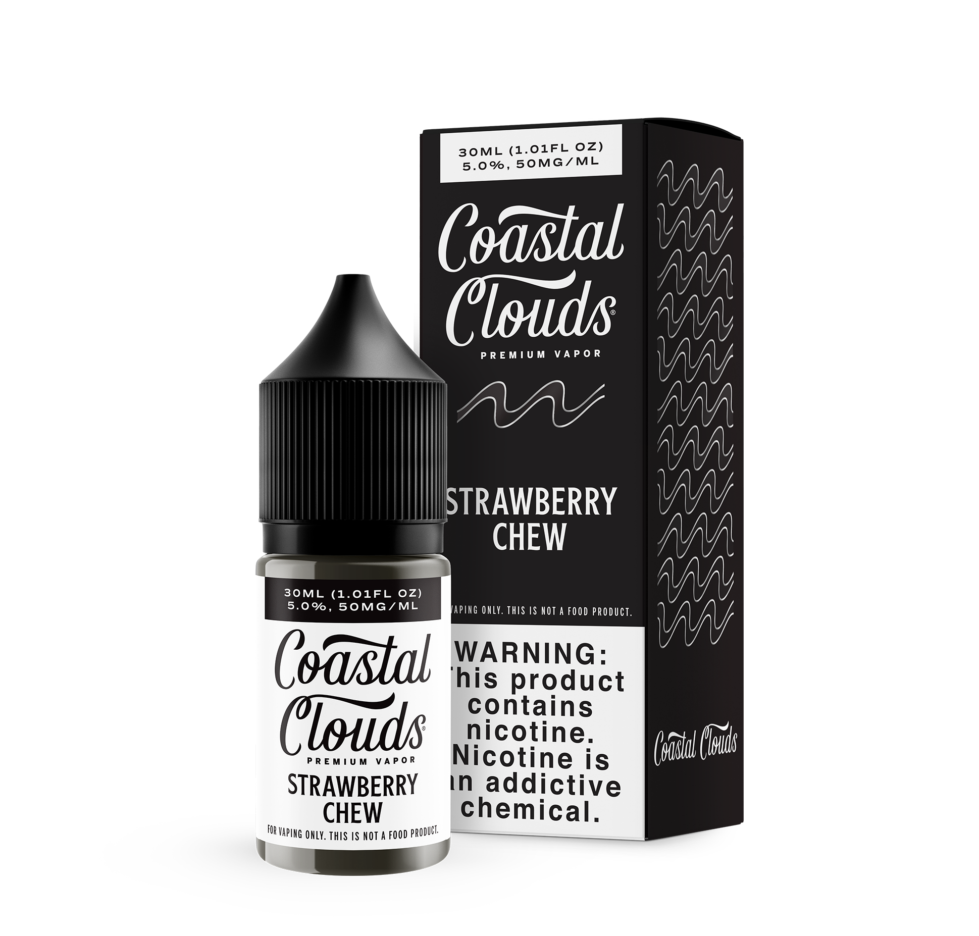 Coastal Clouds Salt Strawberry Chew eJuice