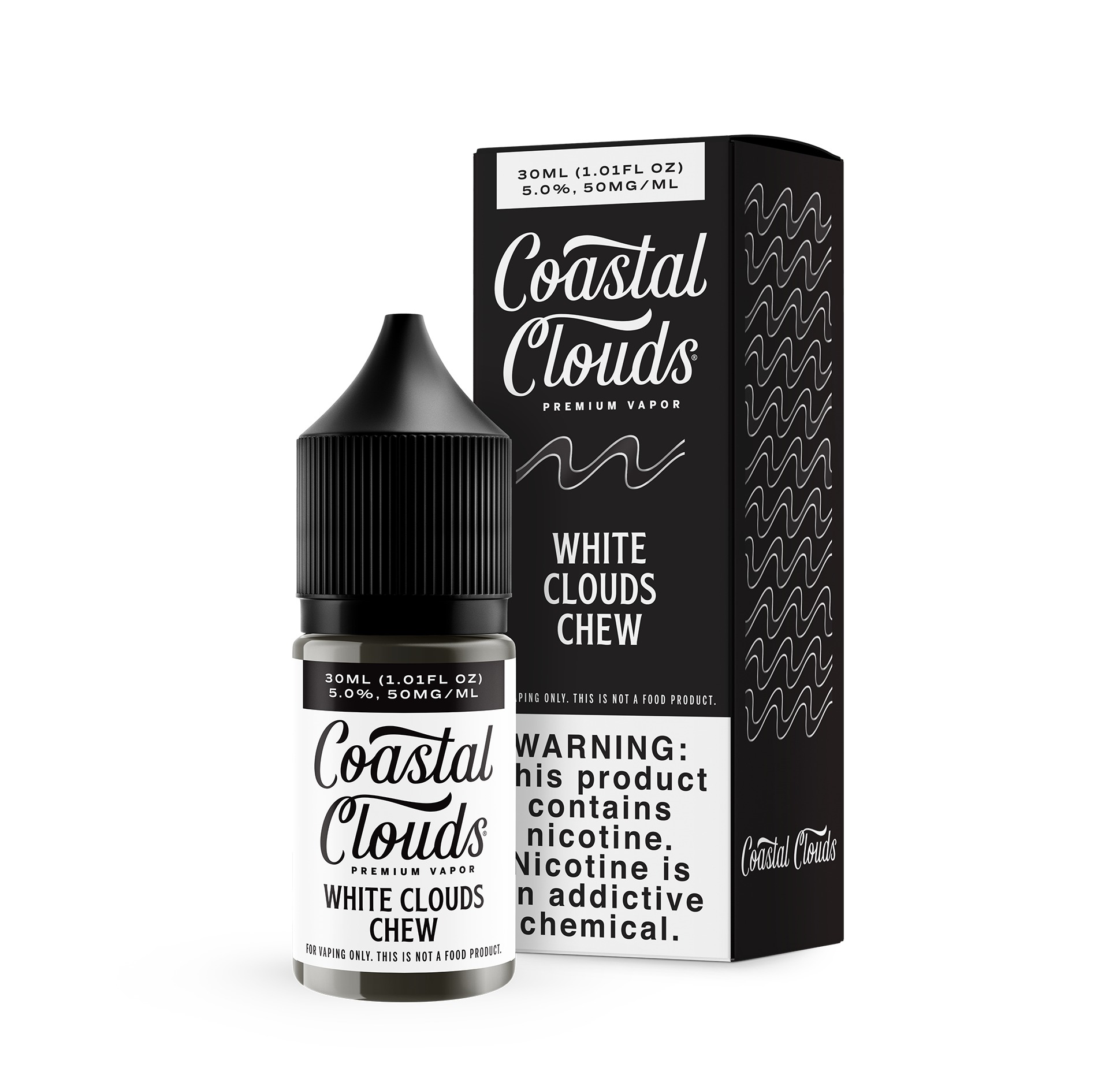 Coastal Clouds Salt White Clouds Chew eJuice