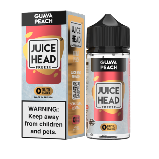Juice Head Freeze Guava Peach eJuice