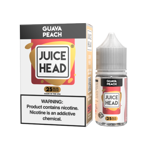 Juice Head Salt Guava Peach eJuice