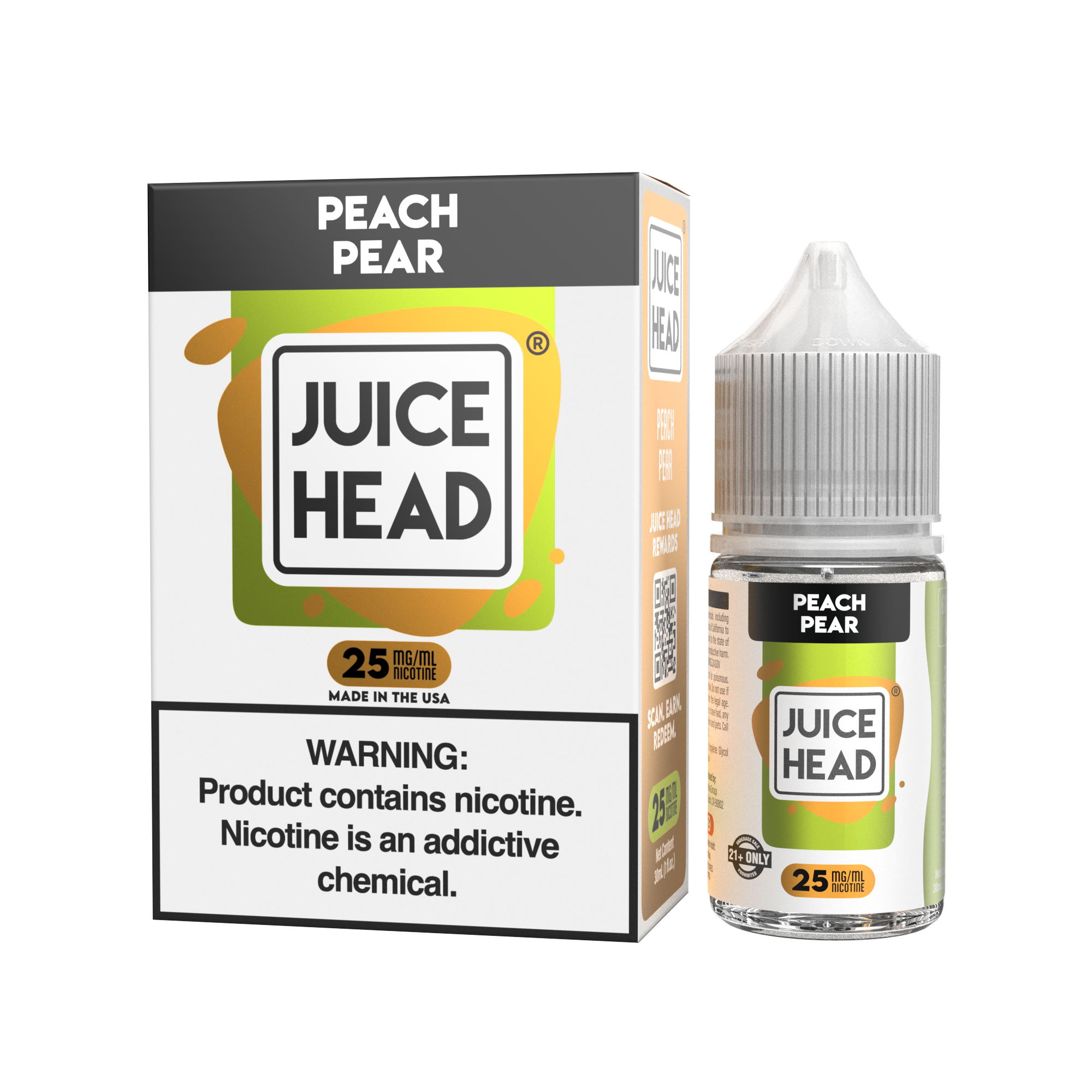 Juice Head Salt Peach Pear eJuice