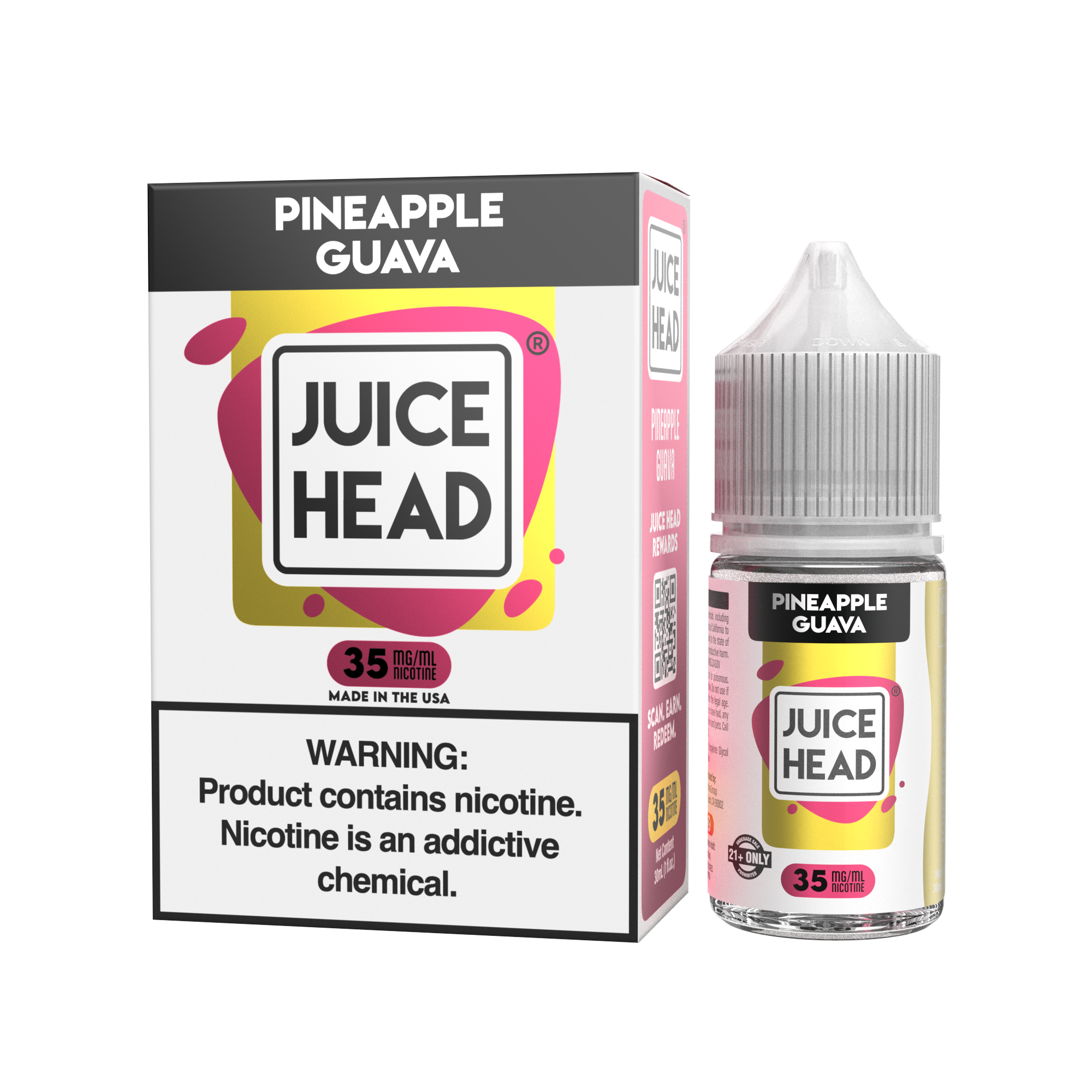 Juice Head Salt Pineapple Guava eJuice