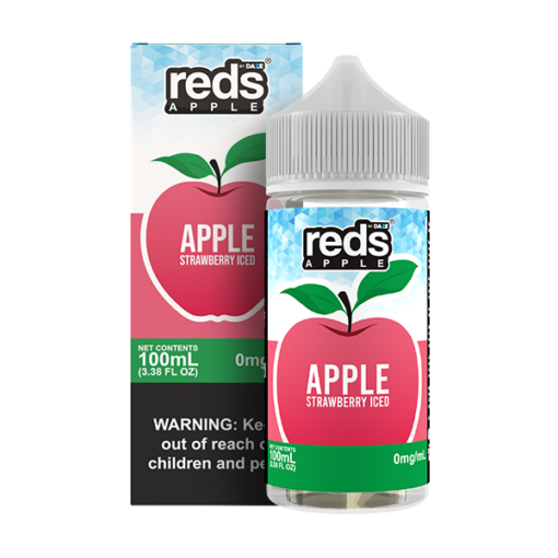 Reds Apple Strawberry Iced eJuice