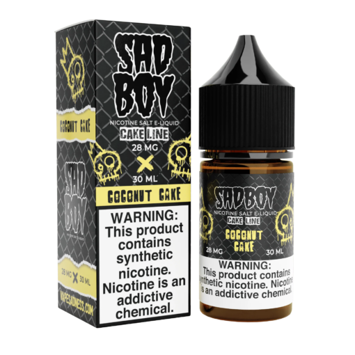 Sadboy Salt Cake Line Coconut Cake eJuice