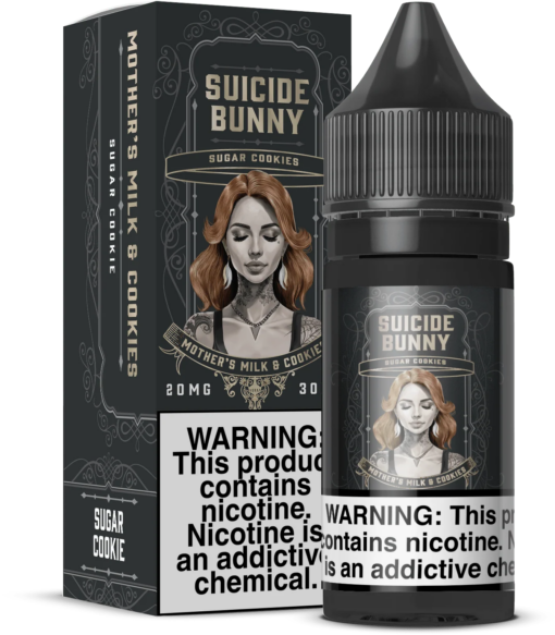 Suicide Bunny Salt Mother's Milk & Cookies eJuice