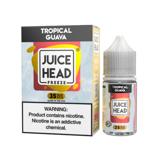 Juice Head Freeze Salt Tropical Guava eJuice