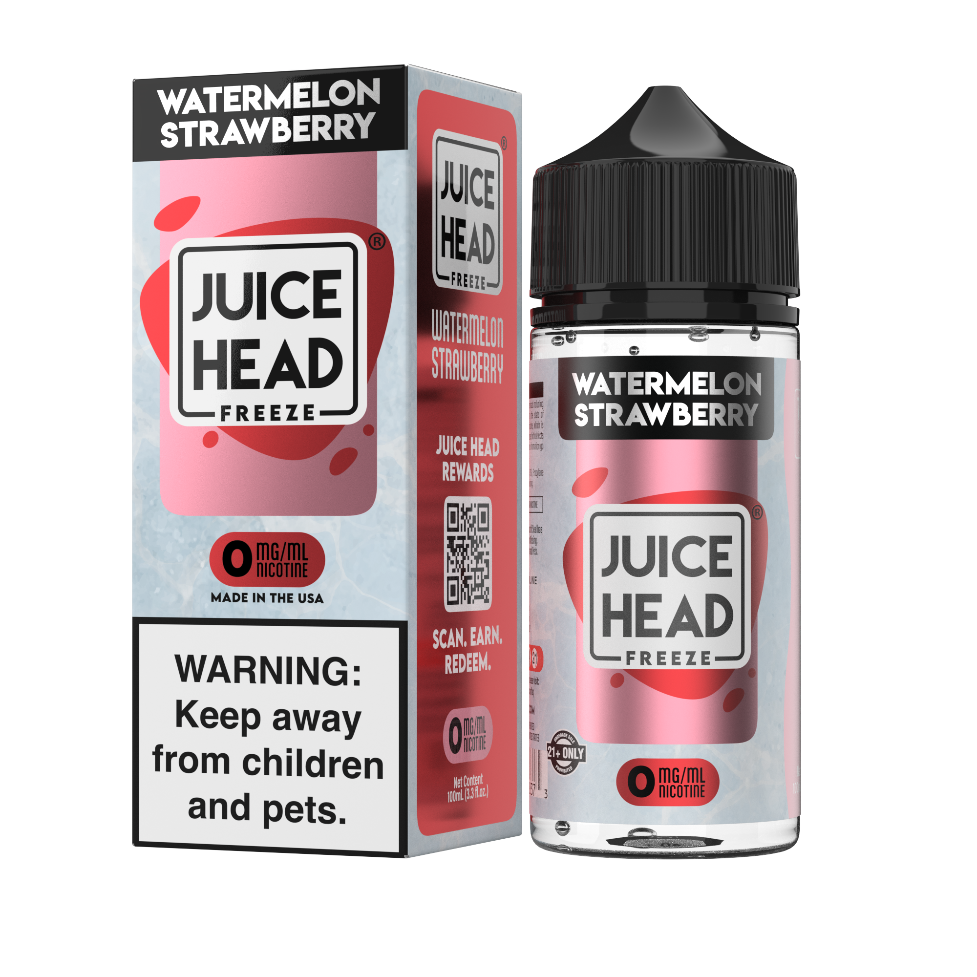 Juice Head Freeze Watermelon Strawberry Freeze eJuice