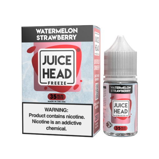 Juice Head Freeze Salt Watermelon Strawberry Freeze eJuice