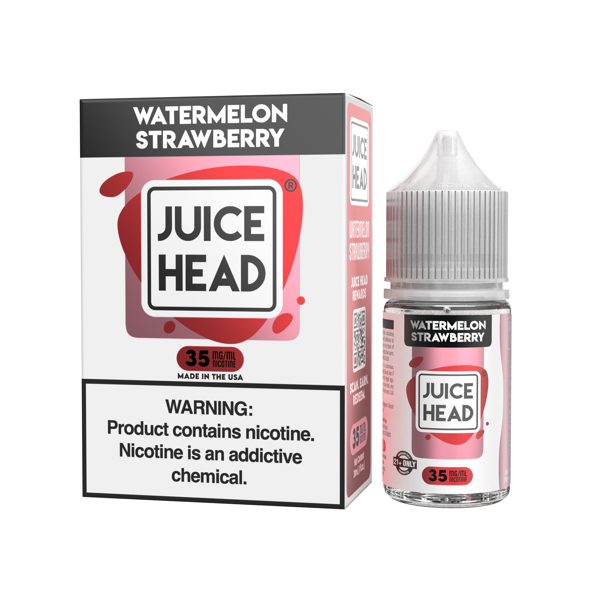 Juice Head Salt Watermelon Strawberry eJuice