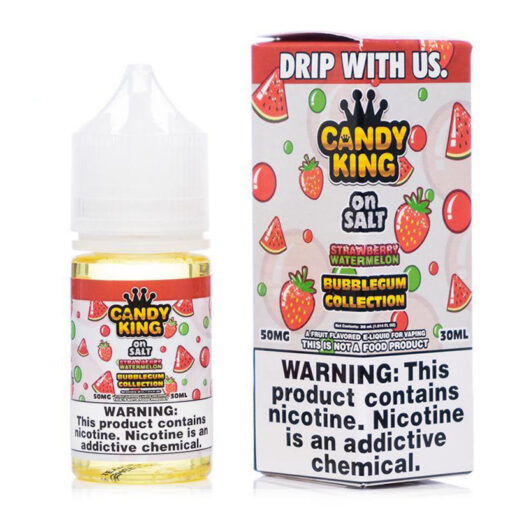 Bubblegum Collection on Salt by Candy King - Strawberry Watermelon