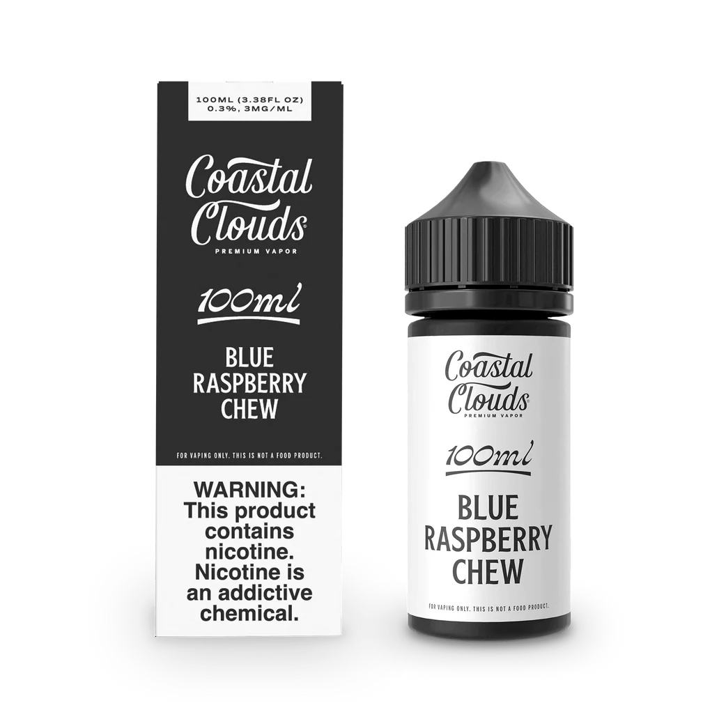 Coastal Clouds Blue Raspberry Chew eJuice