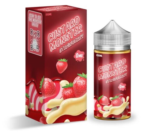 Custard Monster Strawberry eJuice