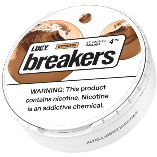 Lucy Breakers Capsule Nicotine Pouches - Espresso