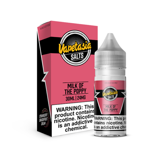 Vapetasia Salt Milk of the Poppy eJuice