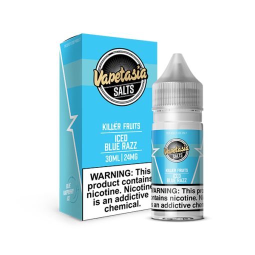 Vapetasia Killer Fruits Salt Iced Blue Razz eJuice