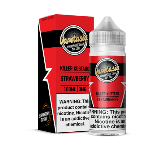 Vapetasia Killer Kustard Strawberry eJuice
