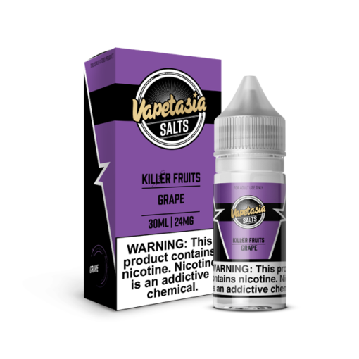 Vapetasia Killer Fruits Salt Grape eJuice