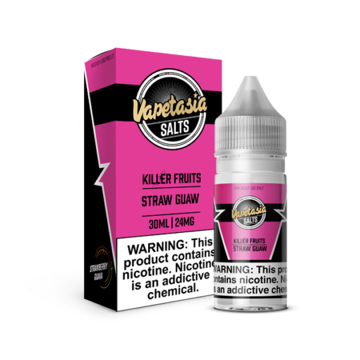 Vapetasia Killer Fruits Salt Straw Guaw eJuice