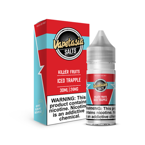 Vapetasia Killer Fruits Salt Iced Trapple eJuice
