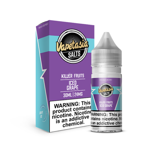 Vapetasia Killer Fruits Salt Iced Grape eJuice
