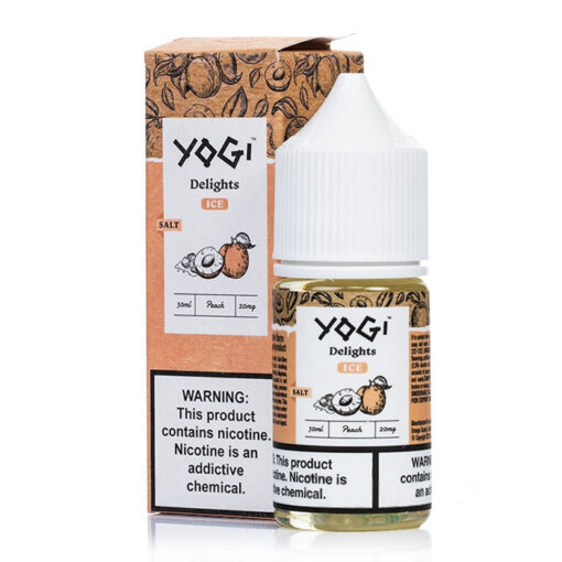 Yogi Delights Salt Peach Ice eJuice