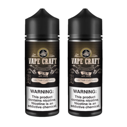 Vape Craft Nectar Custard 2 Bottle Bundle