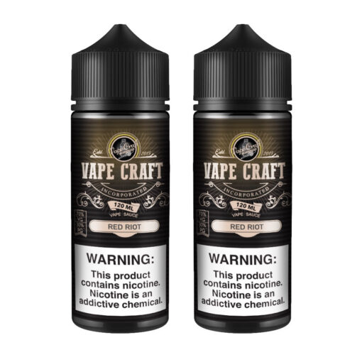 Vape Craft Red Riot 2 Bottle Bundle