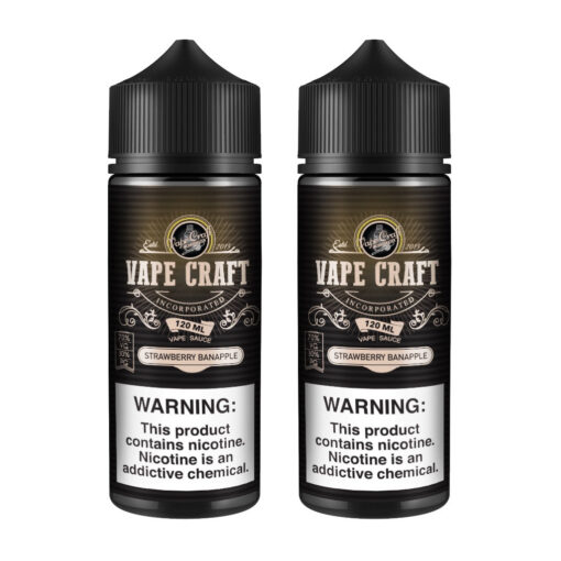 Vape Craft Straw Banapple 2 Bottle Bundle