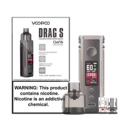VOOPOO Drag S 60W Pod Mod Kit - eJuiceDirect