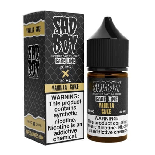 Sadboy Salt Cake Line Vanilla Cake eJuice